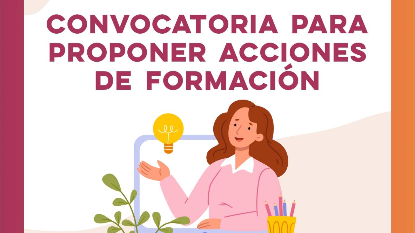 Convocatoria para Proponer Acciones de Formación