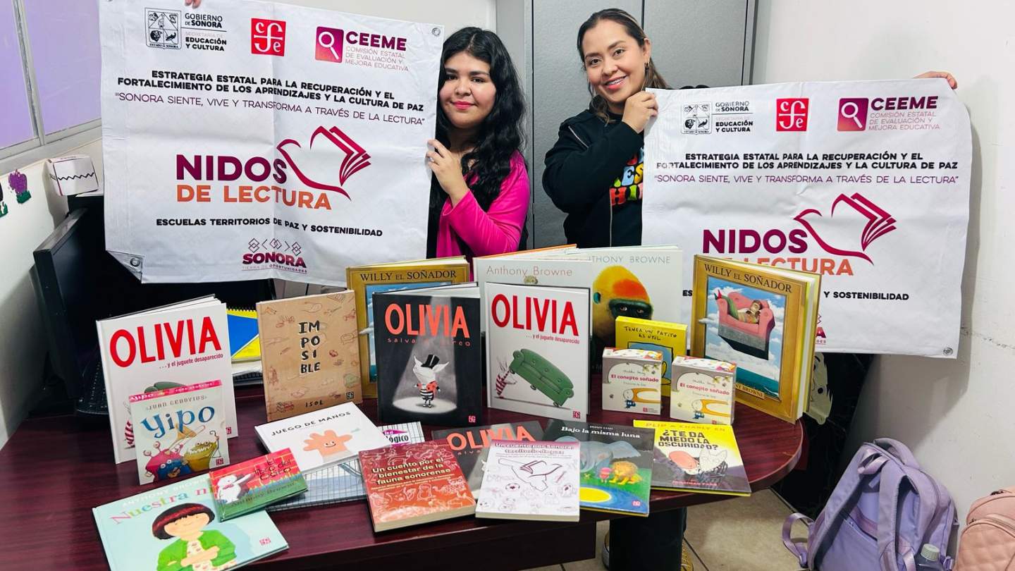 Entrega Gobernador Durazo más de 60 mil libros en escuelas de Sonora: Froylán Gámez