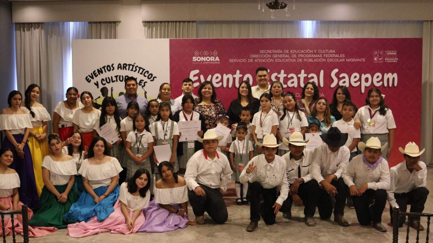Fortalece Gobierno de Sonora inclusión de alumnado migrante en actividades artísticas y culturales