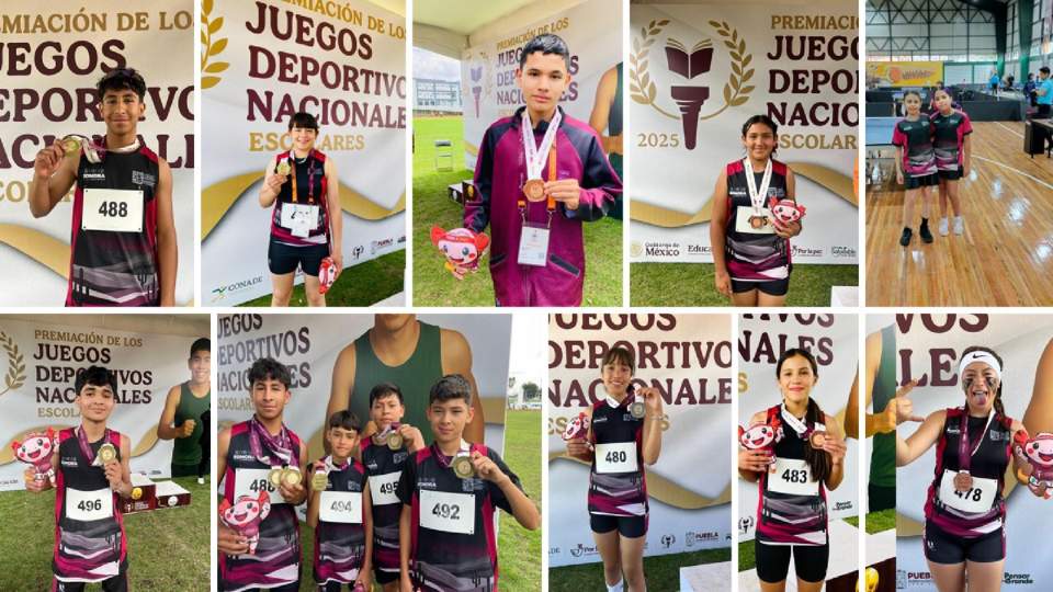 Sonora lidera el medallero en los Juegos Deportivos Nacionales Escolares: SEC