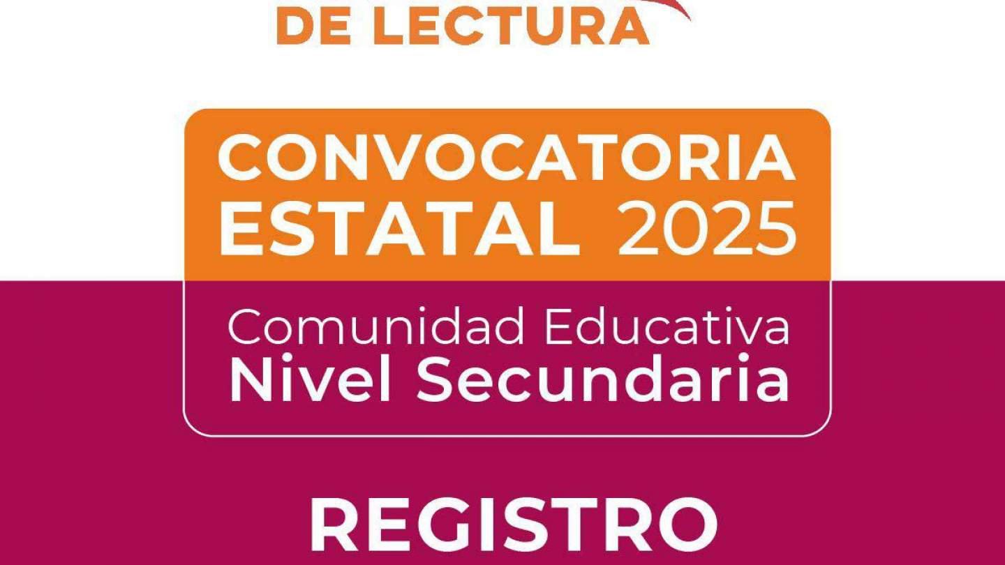 Convocatoria Estatal 2025 - Nidos de Lectura - Comunidad Educativa Nivel Secundaria