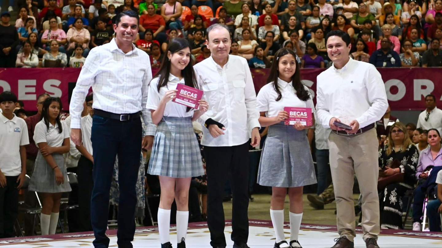 Gobernador Durazo transforma la educación de más de 450 mil estudiantes con Becas Sonora de Oportunidades
