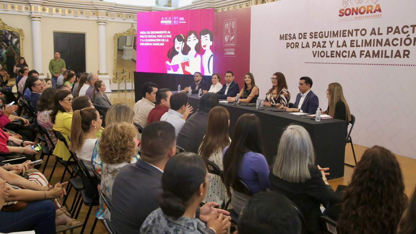 Gobernador Durazo refuerza acciones contra la violencia familiar y de género en Sonora