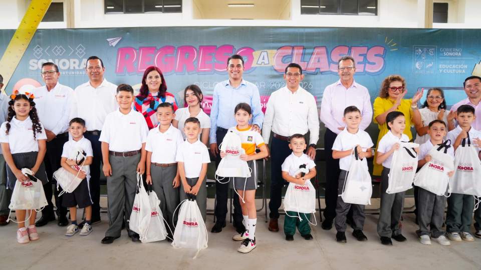 Supervisa Gobierno de Sonora inicio ordenado, seguro y exitoso del ciclo escolar 2025-2026 SEC