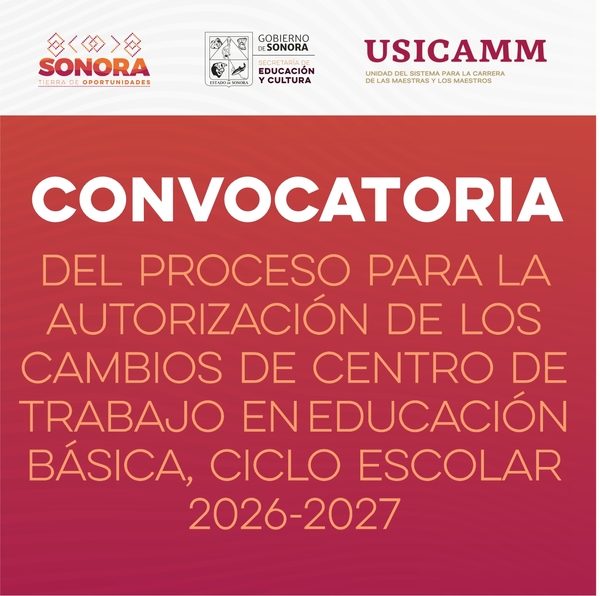Convocatoria Autorizacion cambios  USICAMM