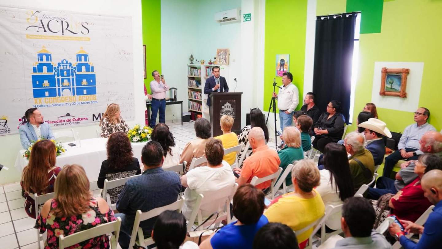 Sonora necesita de las y los cronistas para preservar el legado y las tradiciones de la entidad: SEC