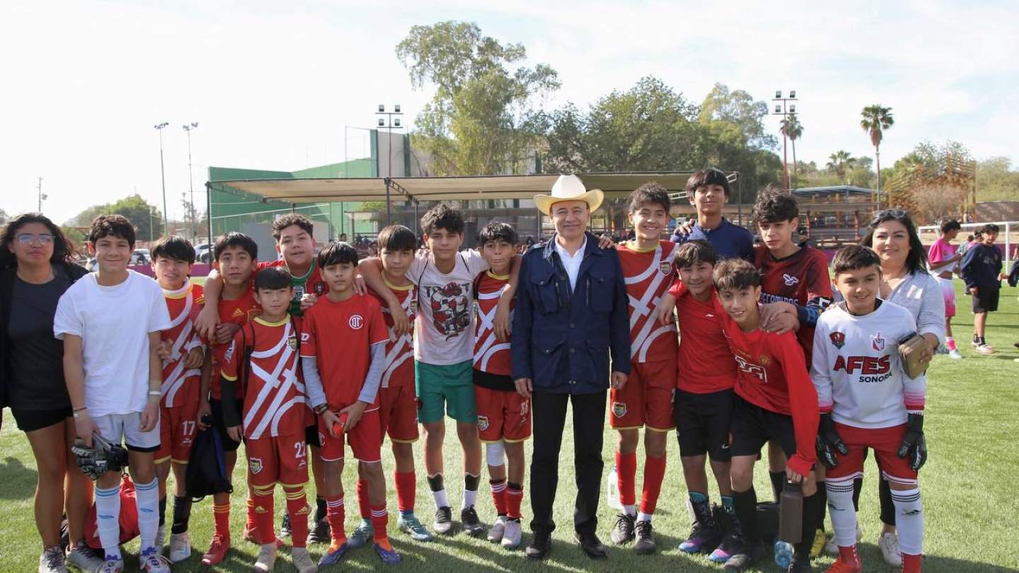 Gobernador Durazo forja futuros líderes del deporte con Mundialito Escolar 2026